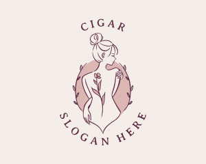 Sexy Floral Feminine logo design