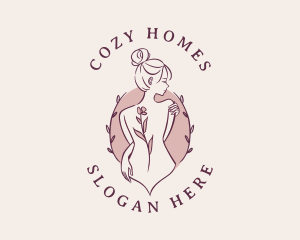 Sexy Floral Feminine logo design