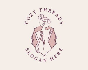 Sexy Floral Feminine logo design