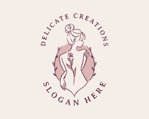 Sexy Floral Feminine logo design