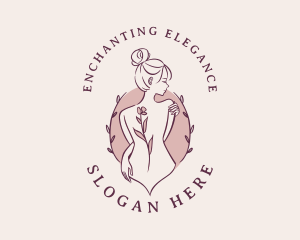 Sexy Floral Feminine logo design