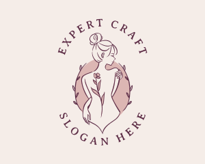 Sexy Floral Feminine logo design