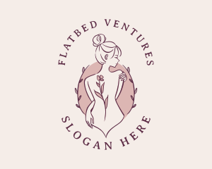 Sexy Floral Feminine logo design