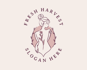 Sexy Floral Feminine logo design