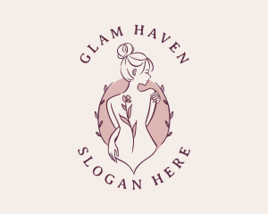 Sexy Floral Feminine logo design