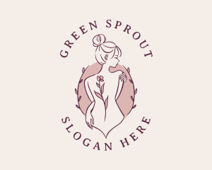 Sexy Floral Feminine logo design