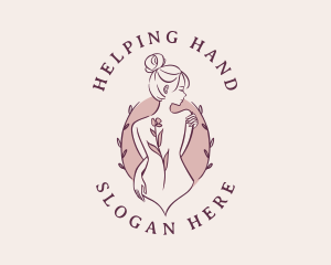 Sexy Floral Feminine logo design