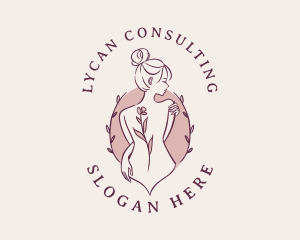 Sexy Floral Feminine logo design