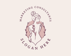 Sexy Floral Feminine logo design