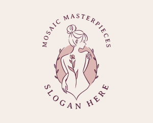 Sexy Floral Feminine logo design