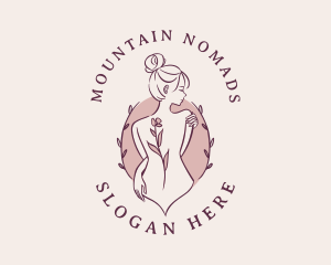 Sexy Floral Feminine logo design