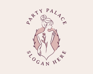 Sexy Floral Feminine logo design