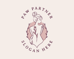 Sexy Floral Feminine logo design