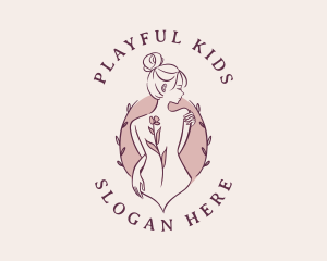 Sexy Floral Feminine logo design