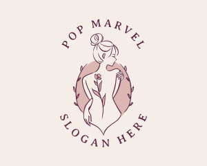 Sexy Floral Feminine logo design