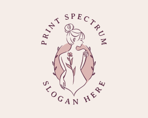 Sexy Floral Feminine logo design