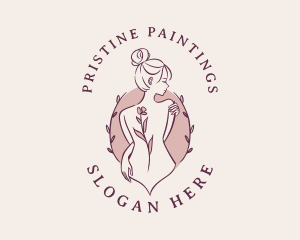 Sexy Floral Feminine logo design