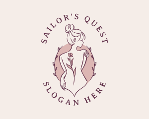 Sexy Floral Feminine logo design