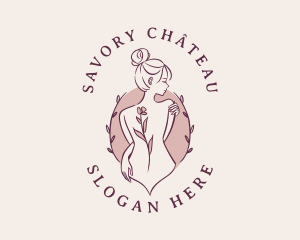 Sexy Floral Feminine logo design