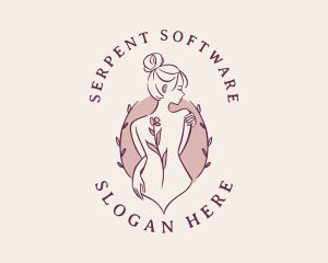 Sexy Floral Feminine logo design