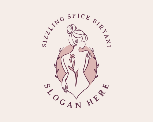 Sexy Floral Feminine logo design