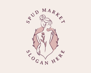 Sexy Floral Feminine logo design