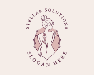 Sexy Floral Feminine logo design