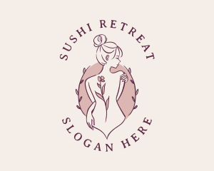 Sexy Floral Feminine logo design