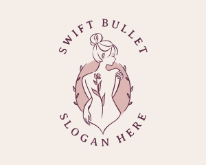 Sexy Floral Feminine logo design