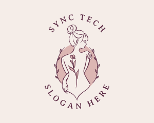 Sexy Floral Feminine logo design