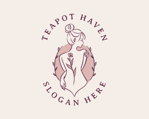 Sexy Floral Feminine logo design