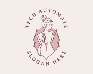 Sexy Floral Feminine logo design