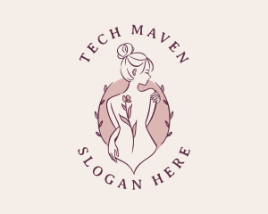 Sexy Floral Feminine logo design