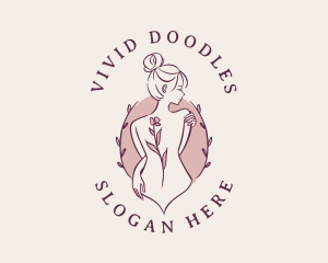 Sexy Floral Feminine logo design