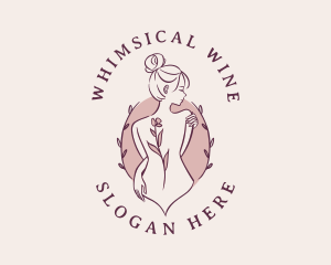 Sexy Floral Feminine logo design