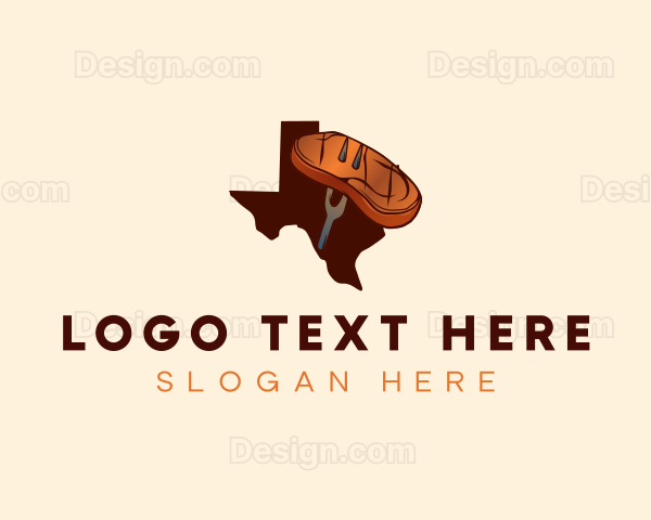 Texas BBQ Brisket Logo