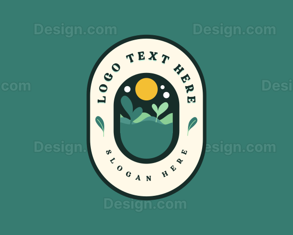 Garden Farm Landscaping Logo