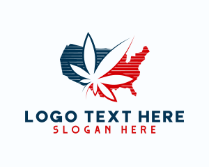 Cannabis Leaf USA logo