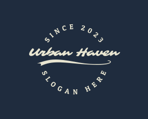 Urban Clothing Business logo design