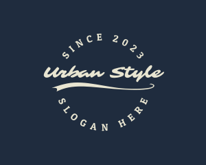 Urban Clothing Business logo design