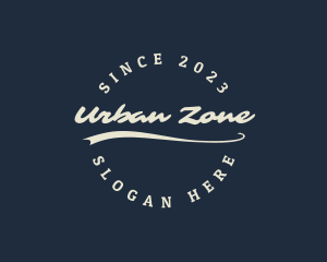 Urban Clothing Business logo design