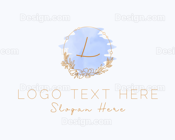 Floral Watercolor Styling Logo