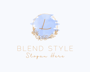 Floral Watercolor Styling logo design