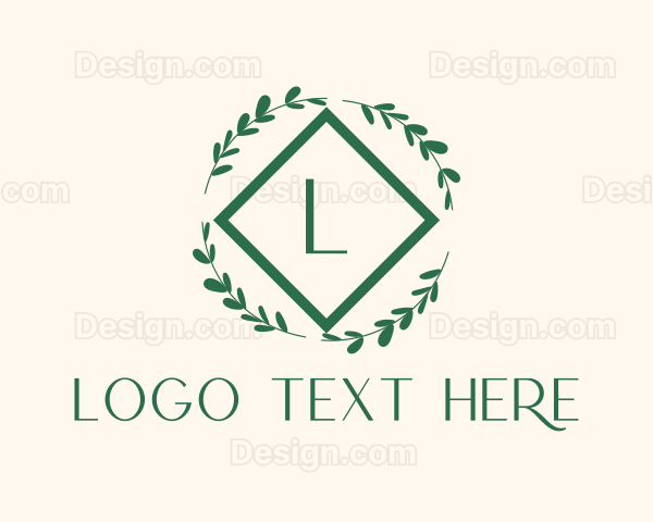 Fresh Wreath Lettermark Logo