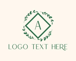 Fresh Wreath Lettermark  logo design