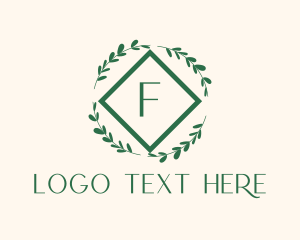 Fresh Wreath Lettermark  logo