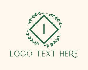 Fresh Wreath Lettermark  logo