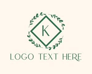 Fresh Wreath Lettermark  logo design