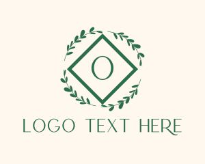 Fresh Wreath Lettermark  logo design