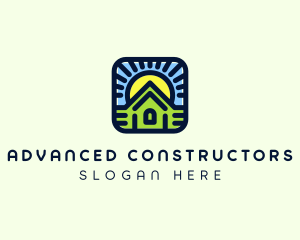 Sunset Green House logo design